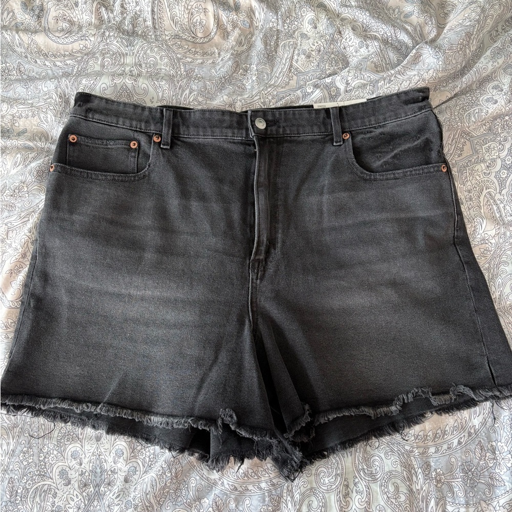 American Eagle Outfitters Black Jean Shorts